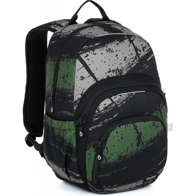 Topgal Zeleno-sivý batoh Skye 23031