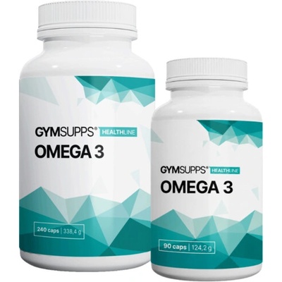 GymSupps Omega 3 240 kapsúl + 90 kapsúl