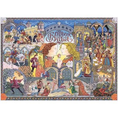 Ravensburger - Puzzle Romeo and Julia - 1 000 piese