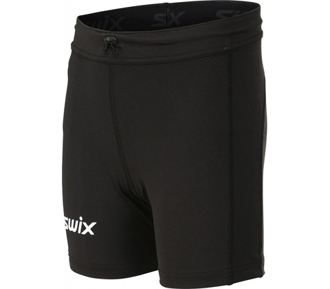 detské šortky Swix Steady Black