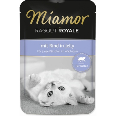 Miamor Cat Ragout Junior hovězí jelly 100 g