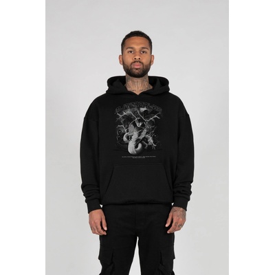 Urban Classics Суичър TOXIC V. 1 Heavy Hoody Oversized Essentials V. 4 black XXLUB-MJG11534-00007 - Бял, размер S