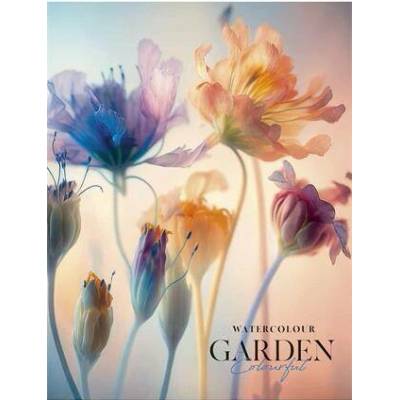 SHKOLYARYK Sešit Watercolour Garden mix motivů A5 čtverečkovaný