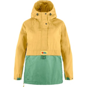 Fjällräven Дамско ежедневно яке Fjällräven Women's Vardag Anorak Casual jacket - Mais Yellow / Aloe Green (103-1221-0814)