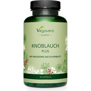 Vegavero Черен чесън + глог и листа от маслина 90 капсули | Vegavero (VV-VITA-318)