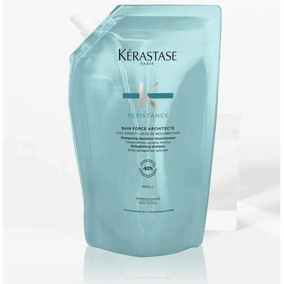Kérastase Résistance Bain Force Architecte obnovující šamponový koupel pro poškozené a lámavé vlasy 500 ml
