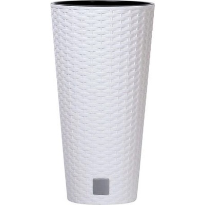 Prosperplast Květináč RATO TUBUS + vklad bílý 30 x 30 x 57,2cm