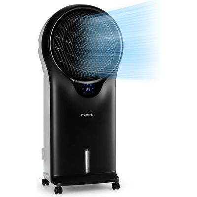 Klarstein Whirlwind, 3 v 1 ochladzovač vzduchu, ventilátor, zvlhčovač vzduchu, 110 W, 5,5 l, čierny (ACO4-Whirlwind-B)