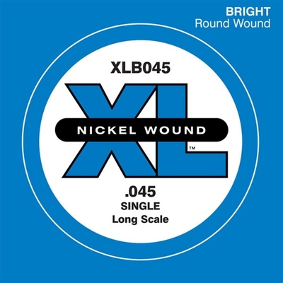 D'Addario XLB045 Еденична струна за бас китара