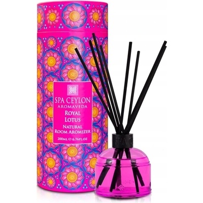 Spa Ceylon Royal Lotus prírodný izbový aróma difuzér 190 ml