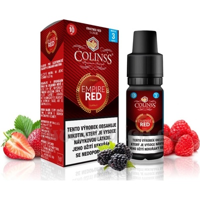 Colinss Empire Red Mix červených plodů 10 ml 18 mg