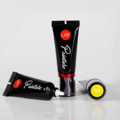 Laif Paint tube barevný UV/LED gel 04 žlutý 8 ml