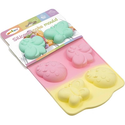 ФОРМА ЗА МЪФИНИ СИЛИКОН КАЛИИНКИ/ПЕПЕРУДИ РОЗОВО/ЗЕЛЕНО/ЖЪЛТО (19082/3)