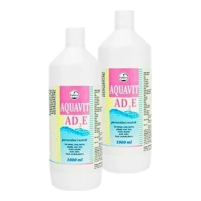 Aquavit AD3E perorálny roztok pre zvieratá 1000 ml