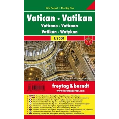 Freytag & Berndt - Vatikan centrum lamino 1:2 500