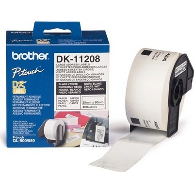 rolka BROTHER DK11208 Large Adress Labels (400 ks)