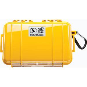 Peli Контейнер за съхранение PELI 1040 Micro Case black/yellow