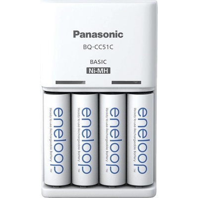 Panasonic Basic BQ-CC51 + 4x AA