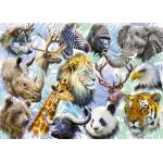 Alipson Puzzle - Puzzle Animal Heads 500 - 500 piese