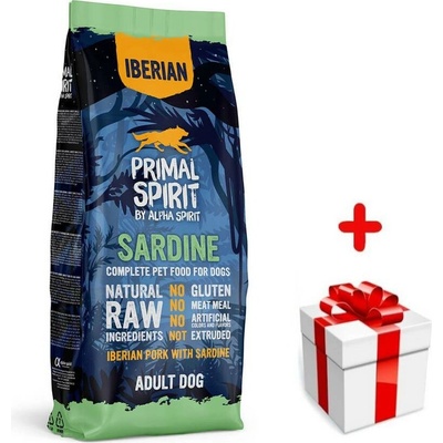 Primal Spirit Dog 70% Iberian Pork with Sardine 12 kg