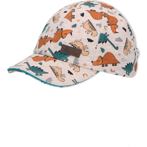 Sterntaler Детска шапка с козирка Sterntaler Kid's Baseball Cap Dino Cap - Silver - размер 45 cm (904-1890-0111)