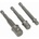 Raider Адаптери от 1/4" hex на 1/4", 3/8", 1/2" квадрат комплект 3 броя raider