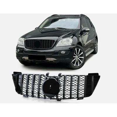 Angeleyes Športová maska čierna lesklá Mercedes M ML W164 predfacelift