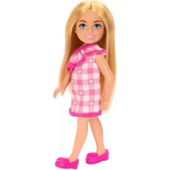 Mattel Барби Челси Клуб: Русо момиче с розова рокля (hxm95)