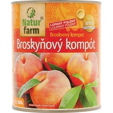 Natur Farm Broskvový kompot 820 g