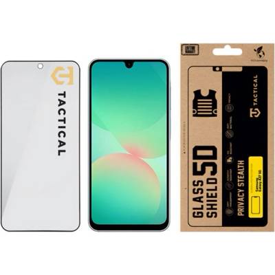 Tactical Samsung A27 5G TACTICAL GLASS SHIELD PRIVACY STEALTH 5D стъклен протектор за екран 5D, защита от погледи, ЧЕРЕН 57983130139 (57983130139)