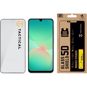 Tactical Samsung A27 5G TACTICAL GLASS SHIELD PRIVACY STEALTH 5D стъклен протектор за екран 5D, защита от погледи, ЧЕРЕН 57983130139 (57983130139)