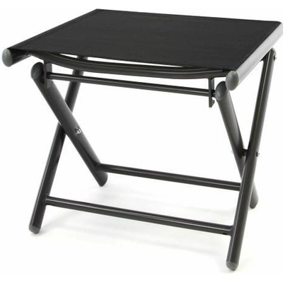 Garthen 40605 Hliníková zahradní stolička - skládací celá černá