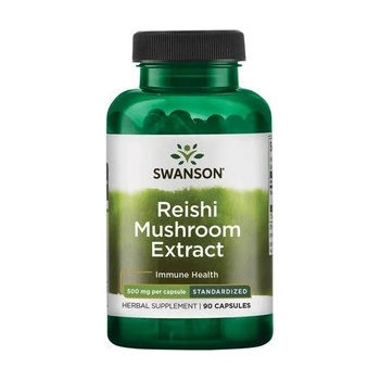 Swanson Reishi Mushroom Extract 500 mg 90 kapsúl