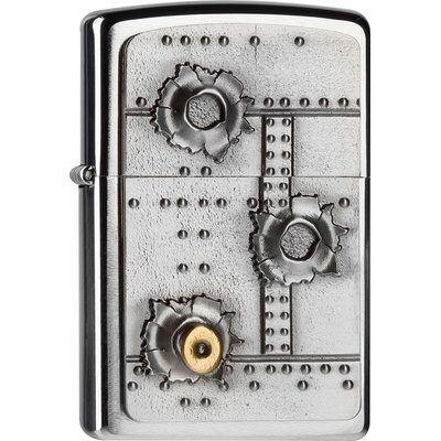 Zippo 3D bullet holes 21805