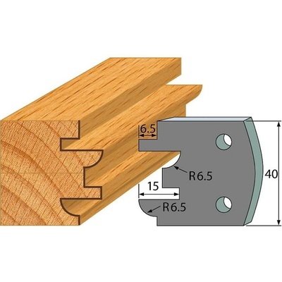 IGM Professional IGM Profil 096 - pár obmedzovačov 40x4mm SP F027-096