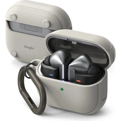 Ringke Калъф за Samsung Galaxy Buds 3/3 Pro - Ringke Onyx Magnetic - Warm Grey