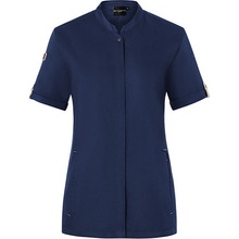 Karlowsky Dámska gastro košeľa KY135 Steel Blue ca. Pantone 2380C