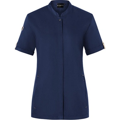 Karlowsky Dámska gastro košeľa KY135 Steel Blue ca. Pantone 2380C