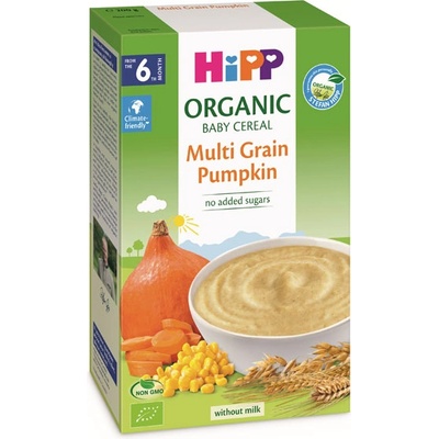 HiPP Био Многозърнеста инстантна каша с тиква 200 гр. - 6+ месеца