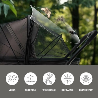 ZOPA Moskytiéra universal exclusive Black