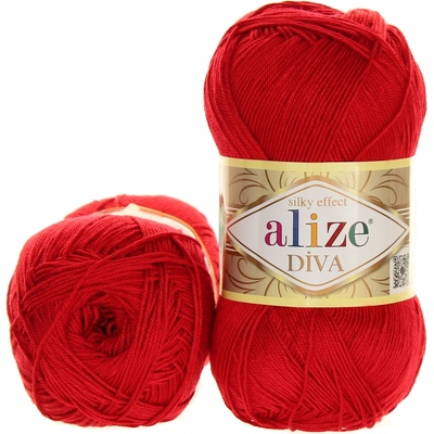 Alize Diva červená 106