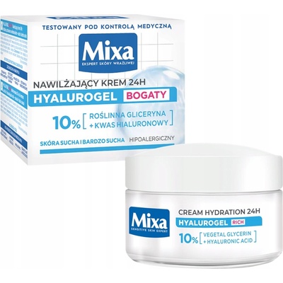 Mixa Hyalurogel Rich Cream 50 ml