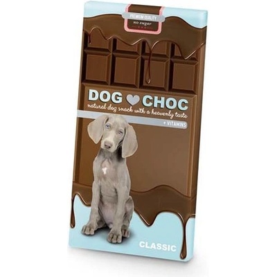 DUVO + DOG CHOC Classic čokoláda pre psov bez cukru 100 g