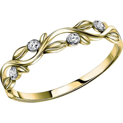 Mabell Dámský stříbrný prsten SIBEL CZ221SCRN021-G-5C45