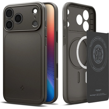 Spigen Калъф Spigen Thin Fit MagSafe за iPhone 17 Pro - сив (8800283314731)