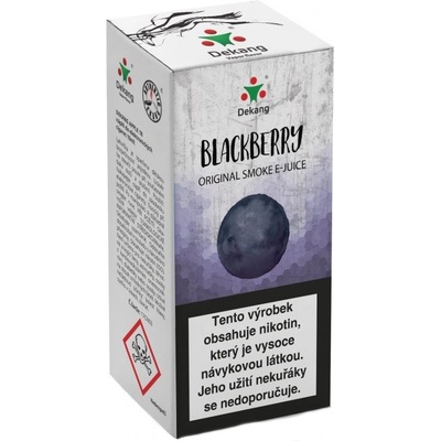 Dekang Classic Blackberry 10 ml 6 mg