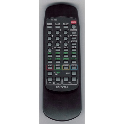 Diaľkový ovládač Emerx Aiwa RC-7VT06