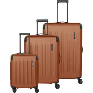 Travelite Комплект пътнически куфари Travelite Dynamiic S, M, L разширяем Copper Travelite | Oranzhev | ЖЕНИ | ЕДИН РАЗМЕР