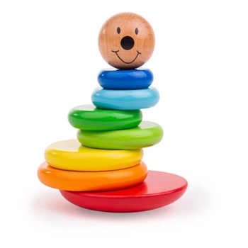 Bigjigs Toys Цветна магнитна игра за подреждане (t0081)