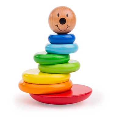 Bigjigs Toys Цветна магнитна игра за подреждане (t0081)